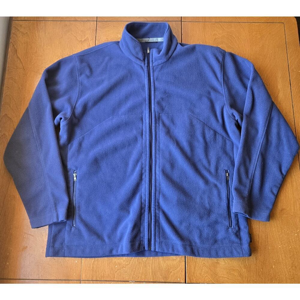 Patagonia Micro Synchilla Men's Full Zip Fleece Blue Size XL